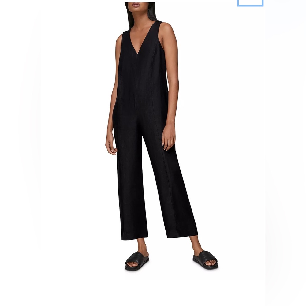 Whistles Black Jumpsuit
